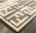 Machine Washable Living Room Rug, Stain Resistant Non-Slip Carpet for High Traffic Areas